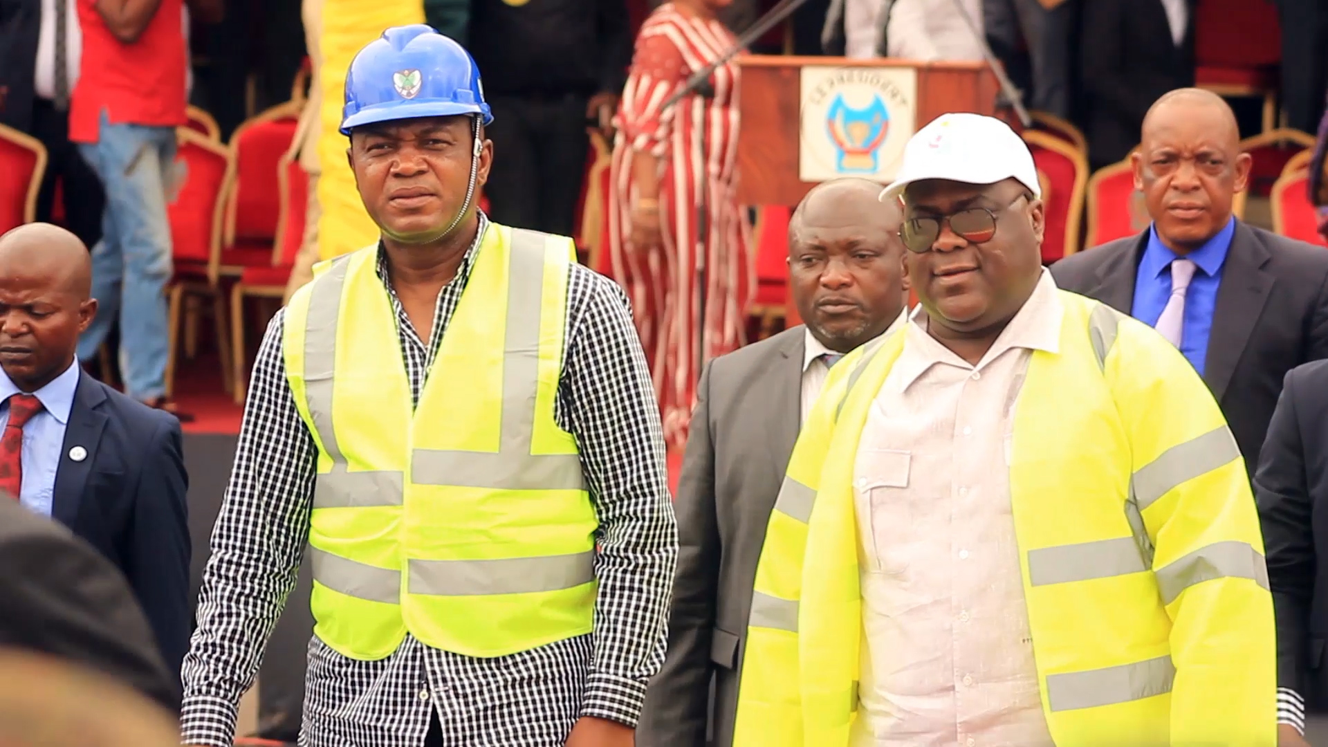 Félix Tshisekedi & Gentiny Ngobila